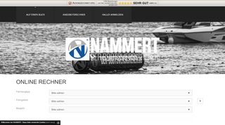 
                            3. Online Rechner: Bootsversicherung - NAMMERT
