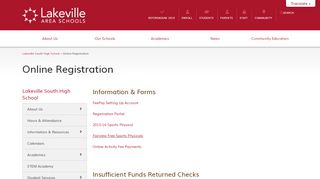 
                            9. Online Registration - Lakeville South High School
