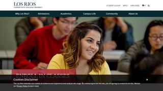 
                            2. Online Registration - Los Rios Community College District