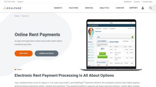 
                            2. Online Rent Payment Service and Software Solution | RealPage