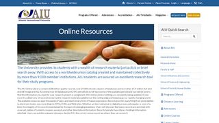 
                            3. Online Resources - Atlantic International University: bachelor, master ...