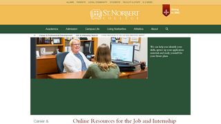 
                            6. Online Resources for the Job and Internship Search | St. Norbert College