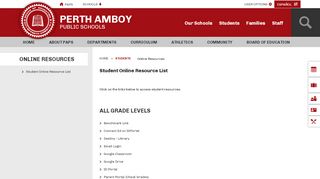 
                            3. Online Resources / Student Online Resource List