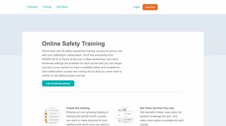 
                            1. Online Safety Training - SafetySync