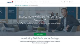 
                            1. Online Savings Account: Fee-Free 360 Savings | Capital One