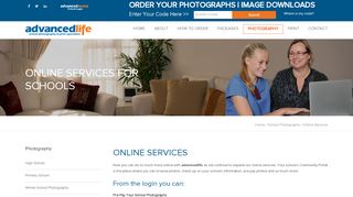 
                            1. Online Services | advancedlife | School Photography and Print ...