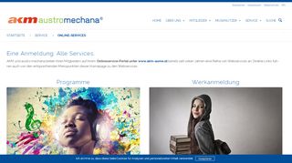 
                            8. Online-Services | AKM / austro mechana