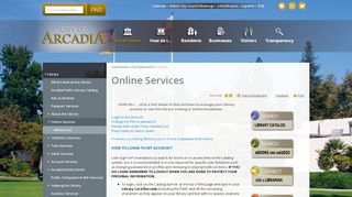 
                            1. Online Services | Arcadia, CA