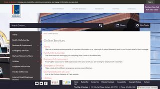 
                            2. Online Services | Durham, NC