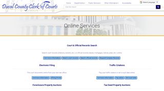 
                            2. Online Services - Duval County Clerk of Courts