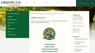 
                            5. Online Services | Greenwich, CT