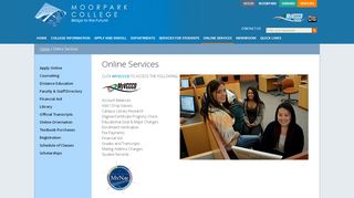 
                            5. Online Services | Moorpark College