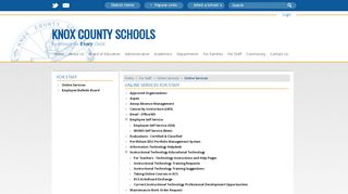 
                            1. Online Services / Online Services - Knox County Schools