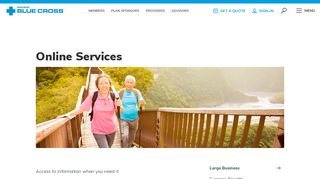 
                            4. Online Services - Pacific Blue Cross