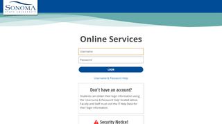 
                            9. Online Services | Sonoma State University