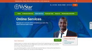 
                            10. Online Services | VyStar Credit Union