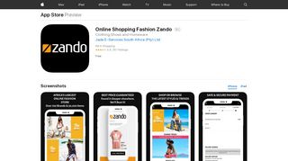 
                            6. ‎Online Shopping Fashion Zando on the App Store