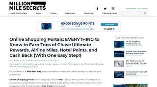 
                            3. Online Shopping Portals: EVERYTHING to Know to Earn Tons of ...