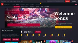 
                            1. Online Slots - 203 Spins Bonus | Best Jackpots at Jetbull