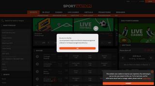 
                            3. Online Sports Betting UK – Bet on SportNation