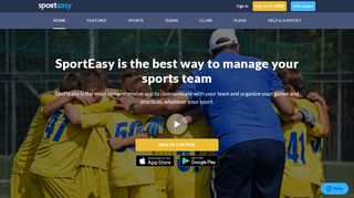 
                            7. Online sports team management software - SportEasy