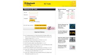 
                            5. Online Stock Trading Singapore - KE Trade