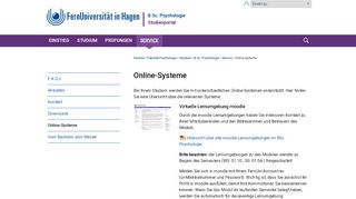 
                            5. Online-Systeme – B.Sc. Psychologie - fernuni-hagen.de