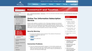 
                            9. Online Tax Information Subscription Service - Assessment ...