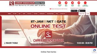 
                            6. Online Test Series for IIT-JAM | NET | GATE | Career ...