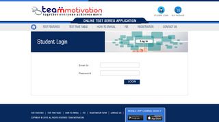 
                            9. Online Test Series - Student Login