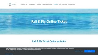 
                            3. Online Ticket - Rail & Fly