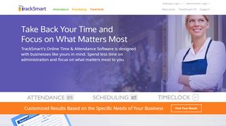 
                            1. Online Time and Attendance Software | TrackSmart