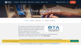 
                            4. Online Trust Alliance (OTA) | Internet Society