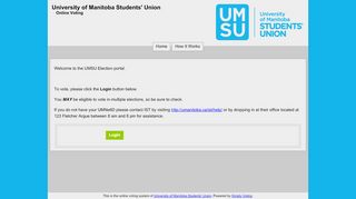 
                            9. Online Voting: University of Manitoba Students' Union