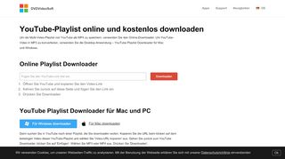 
                            10. Online YouTube Playlist Downloader – Free - dvdvideosoft.com