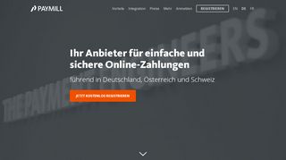 
                            9. Online-Zahlungen leicht gemacht | PAYMILL GmbH