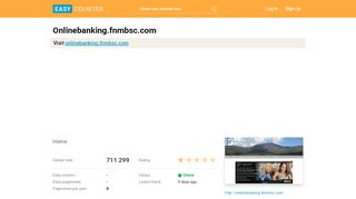 
                            6. Onlinebanking.fnmbsc.com: Home - Easy Counter