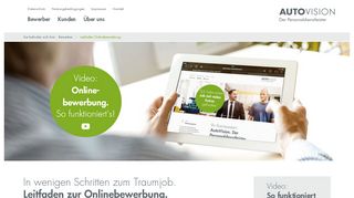 
                            6. Onlinebewerbung: FAQ und Leitfaden zur ... - …