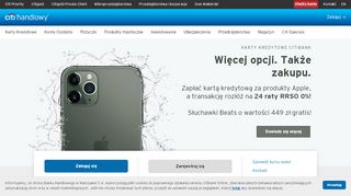 
                            3. online.citibank.pl - Bankuj bezpiecznie w Citi Handlowy