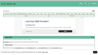 
                            7. Only-dates.de has four name servers, one mail …