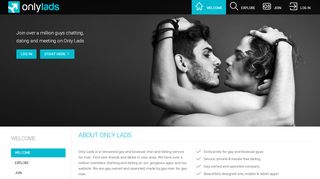 
                            6. Only Lads - free gay dating & gay chat social network