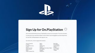 
                            2. On.PlayStation Zunos - SignUp and Login Instructions