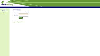 
                            7. Onsite Login - secure.onsitetrackeasy.com.au