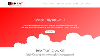 
                            3. Onsite Tally Cloud - Let us plan resources for tally on cloud