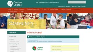 
                            3. Onslow College Parent Portal