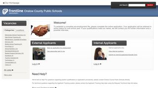 
                            4. Onslow County Public Schools - Frontline Recruitment