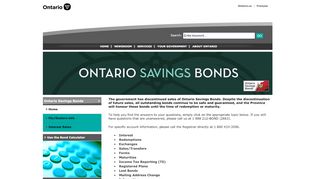 
                            7. Ontario Savings Bonds - Home