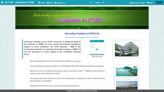 
                            9. OnTraK - Application Portal - ws.kseb.in