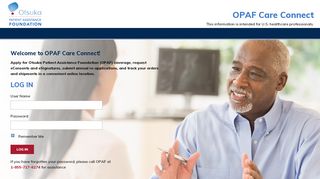 
                            2. OPAF Care Connect Portal