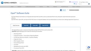 
                            1. Opal™ Software Suite | Konica Minolta Healthcare Americas ...